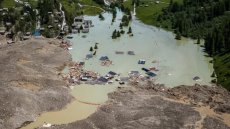 Eboulement en Suisse: la situation s'améliore mais la prudence reste de mise