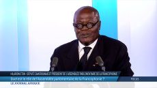 Hilarion Etong évoque les défis de la francophonie à Paris