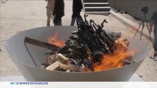 Irak : Cérémonie de désarmement du PKK dans le nord
