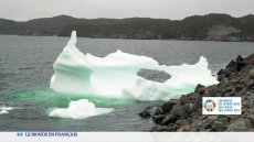 Canada : la fonte des icebergs observable à Terre-Neuve