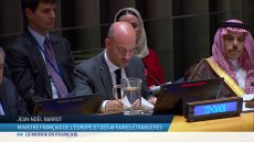 ONU : suite de la conférence sur la Palestine