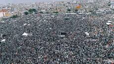 Le « téra-meeting » d’Ousmane Sonko fait carton plein, les images d’un rassemblement historique (photos)