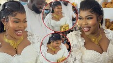 Baptême royal de leur enfant : Sa femme débarque avec élégance, notez la joie de Fadam (vidéo)