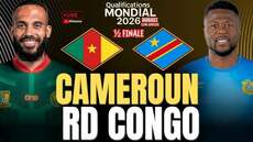 DIRECT – Barrages Mondial 2026 : Suivez le match Cameroun vs RDC en direct