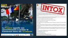 Non, la France n’appelle pas à l’évacuation de ses ressortissants en Côte d’Ivoire et au Cameroun