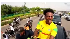 Ishowspeed dépose ses valises au Bénin