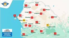Orages et pluies attendus au Sénégal du 10 au 11 août, selon l’ANACIM