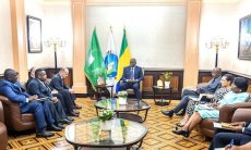 PDG de Katim Edge en audience chez le chef de l'Etat gabonais