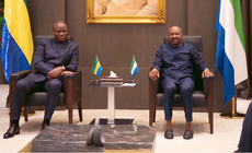 Arrivée du Couple présidentiel en République de Sierra Leone
