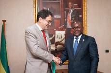 Audience accordée au Haut Représentant de la République française près la République gabonaise