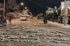 La neige de retour à Oujda après plusieurs années d'absence