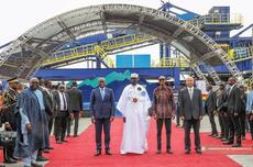 Le Chef de l'État prend part à la cérémonie de lancement du Mégaprojet Simandou 2040 à Conakry