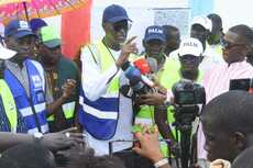 Rufisque : Dr Oumar Cissé lance les travaux de fermeture du Canal central