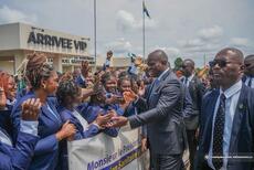 Le Président de la République en visite officielle dans la province de l'Ogooué-Ivindo
