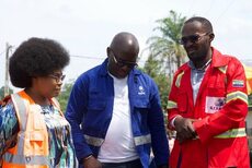 Suivi des travaux d'alimentation en eau potable dans la zone du 3ème arrondissement de Franceville