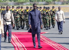 Tournée économique : Le Président de la République est arrivé à l’aéroport de Cap Skirring (photos)