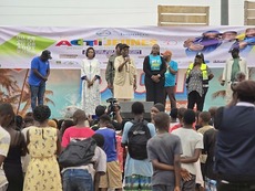 La caravane Acti'Jeunes 3.0 à Ntoum après Akanda, Owendo et Bikélé