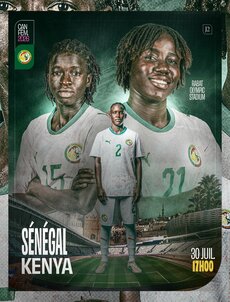 CAN Féminine 2026 : Sénégal affronte le Kenya ce lundi à 17h GMT